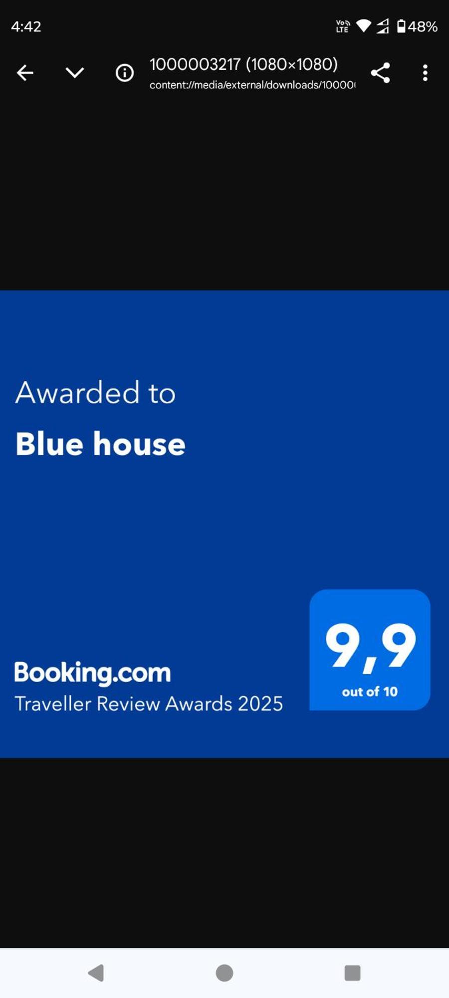 AkritokhórionBlue Houseアパートメント エクステリア 写真